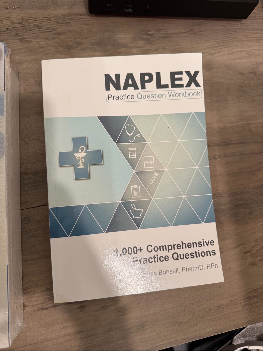 NAPLEX Practice Question Workbook - Teal & Blue Cover